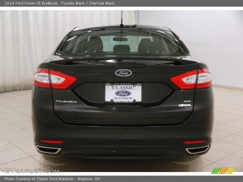 Tuxedo Black / Charcoal Black 2014 Ford Fusion SE EcoBoost