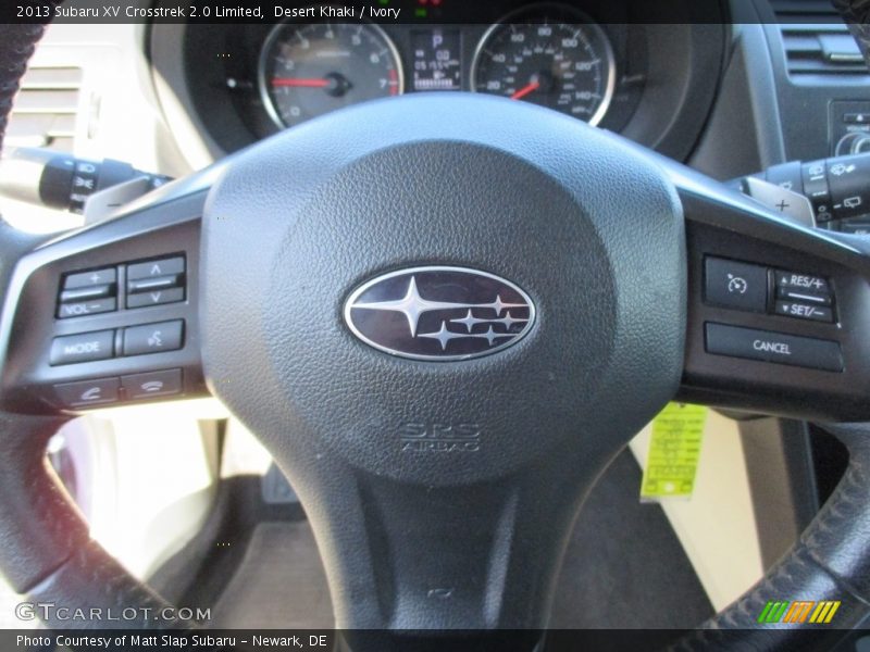 Desert Khaki / Ivory 2013 Subaru XV Crosstrek 2.0 Limited