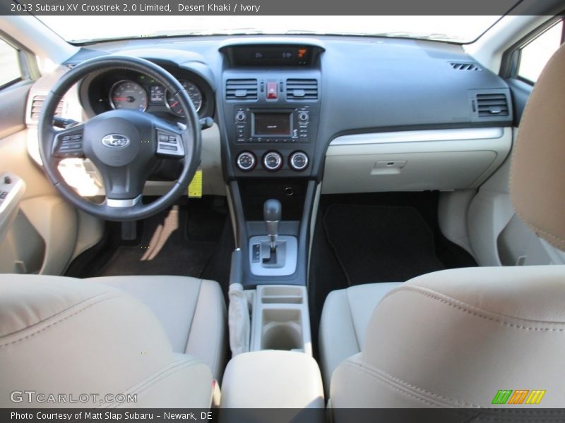 Desert Khaki / Ivory 2013 Subaru XV Crosstrek 2.0 Limited