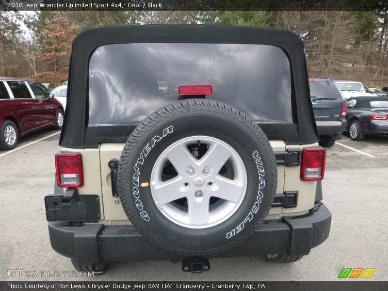 Gobi / Black 2018 Jeep Wrangler Unlimited Sport 4x4