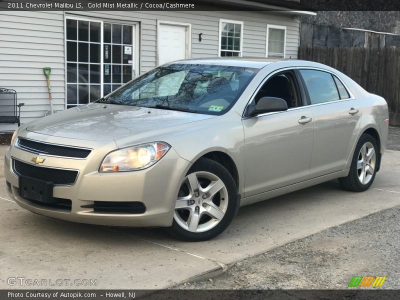 Gold Mist Metallic / Cocoa/Cashmere 2011 Chevrolet Malibu LS