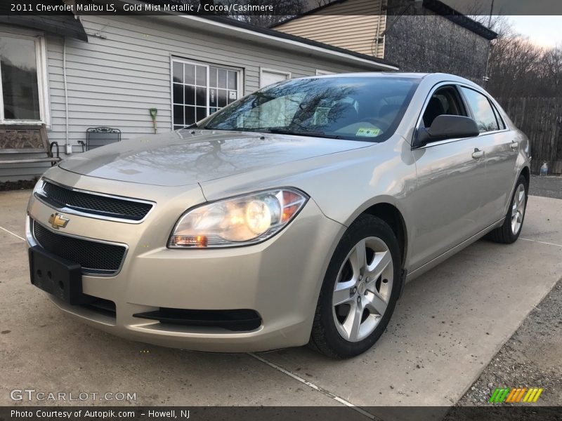 Gold Mist Metallic / Cocoa/Cashmere 2011 Chevrolet Malibu LS