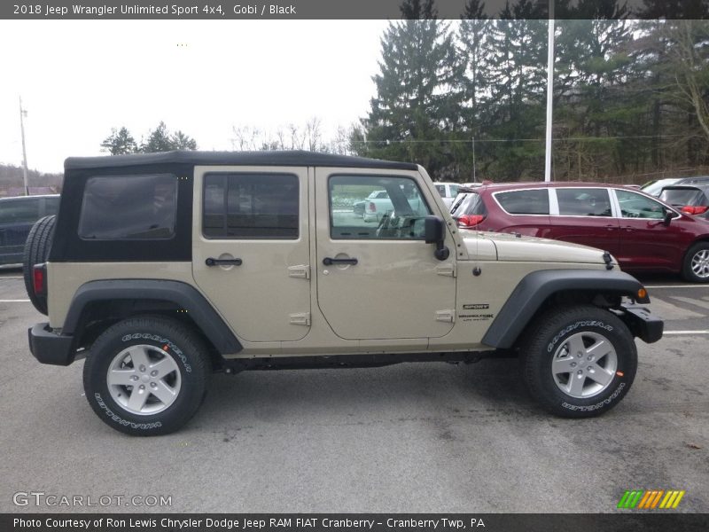 Gobi / Black 2018 Jeep Wrangler Unlimited Sport 4x4