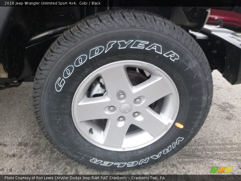 Gobi / Black 2018 Jeep Wrangler Unlimited Sport 4x4