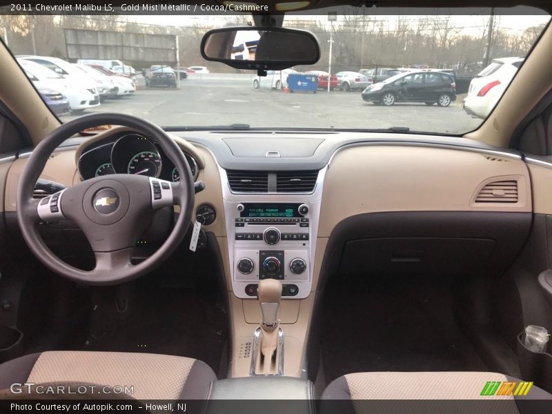 Gold Mist Metallic / Cocoa/Cashmere 2011 Chevrolet Malibu LS