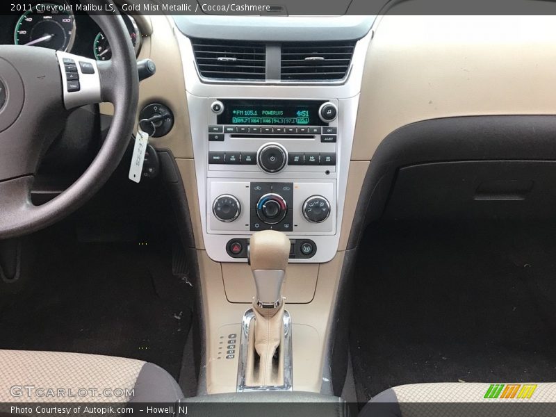Gold Mist Metallic / Cocoa/Cashmere 2011 Chevrolet Malibu LS