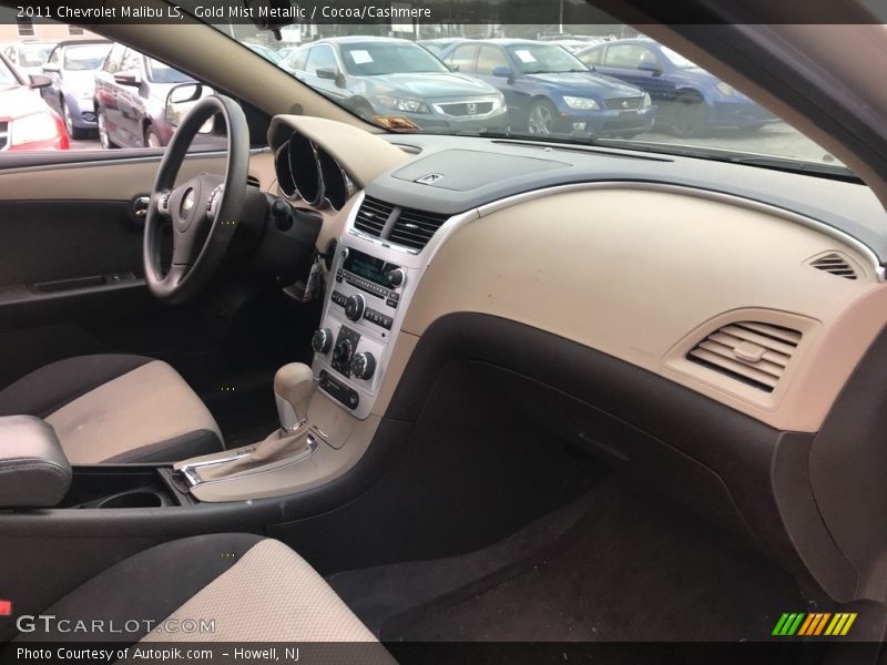Gold Mist Metallic / Cocoa/Cashmere 2011 Chevrolet Malibu LS