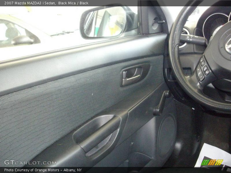 Black Mica / Black 2007 Mazda MAZDA3 i Sedan