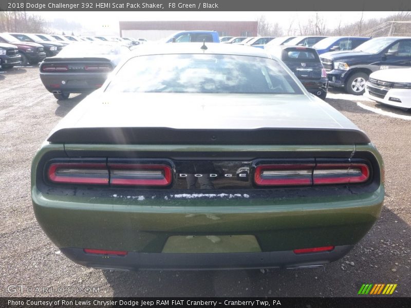F8 Green / Black 2018 Dodge Challenger 392 HEMI Scat Pack Shaker