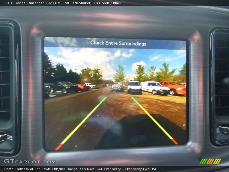 F8 Green / Black 2018 Dodge Challenger 392 HEMI Scat Pack Shaker