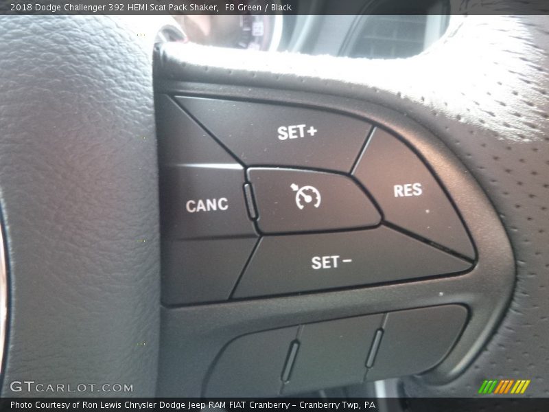 F8 Green / Black 2018 Dodge Challenger 392 HEMI Scat Pack Shaker