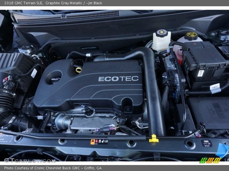 Graphite Gray Metallic / ­Jet Black 2018 GMC Terrain SLE