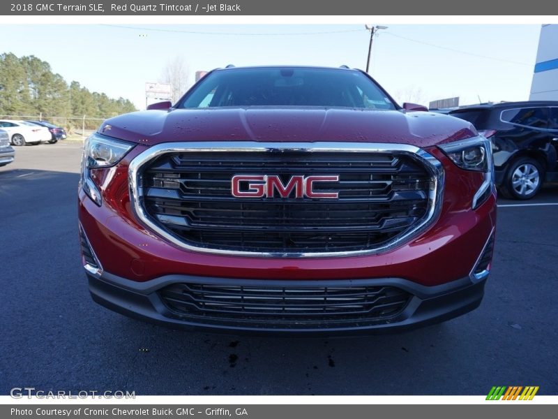 Red Quartz Tintcoat / ­Jet Black 2018 GMC Terrain SLE