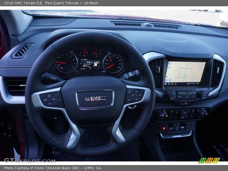 Red Quartz Tintcoat / ­Jet Black 2018 GMC Terrain SLE
