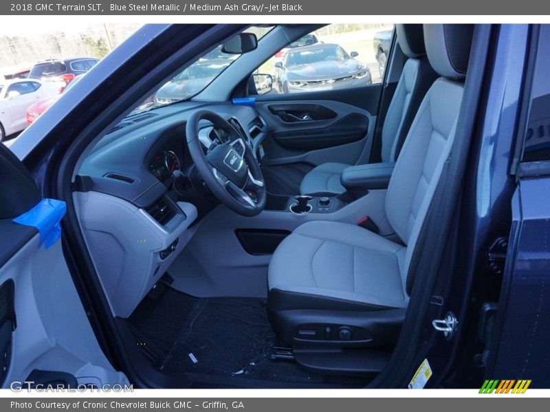 Blue Steel Metallic / Medium Ash Gray/­Jet Black 2018 GMC Terrain SLT