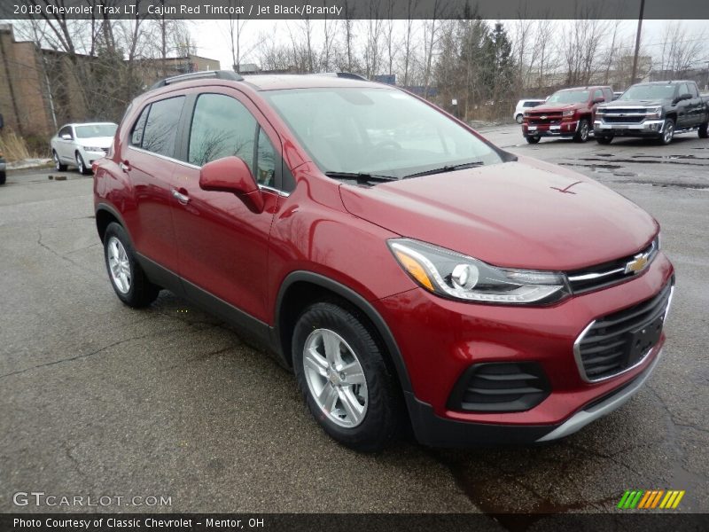 Cajun Red Tintcoat / Jet Black/Brandy 2018 Chevrolet Trax LT