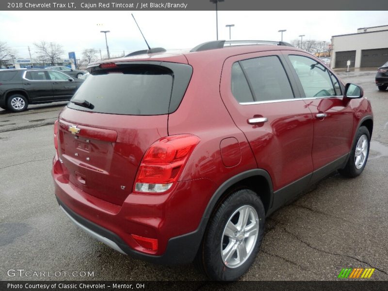 Cajun Red Tintcoat / Jet Black/Brandy 2018 Chevrolet Trax LT