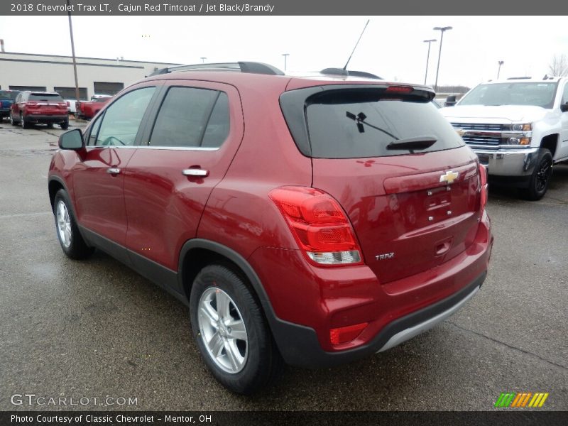 Cajun Red Tintcoat / Jet Black/Brandy 2018 Chevrolet Trax LT