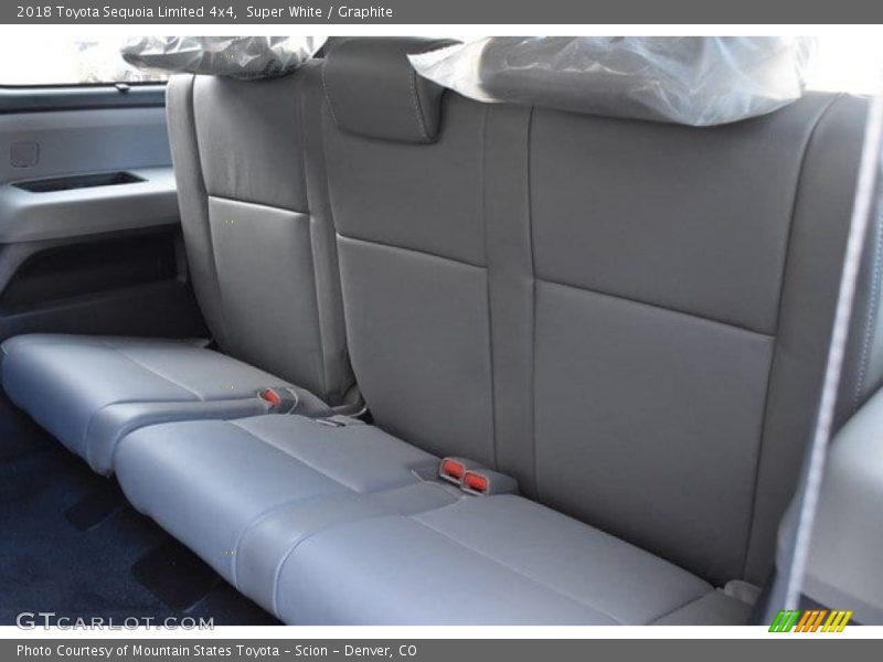 Super White / Graphite 2018 Toyota Sequoia Limited 4x4
