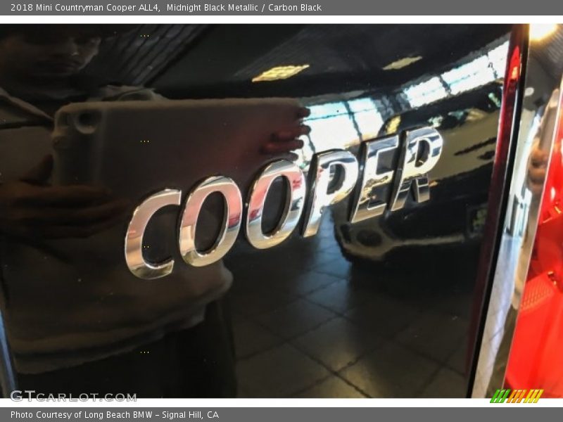 Midnight Black Metallic / Carbon Black 2018 Mini Countryman Cooper ALL4