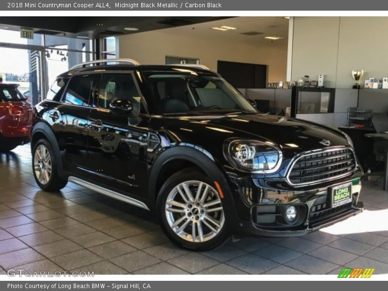 Midnight Black Metallic / Carbon Black 2018 Mini Countryman Cooper ALL4