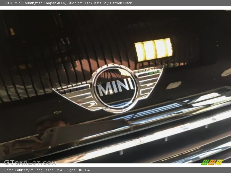 Midnight Black Metallic / Carbon Black 2018 Mini Countryman Cooper ALL4
