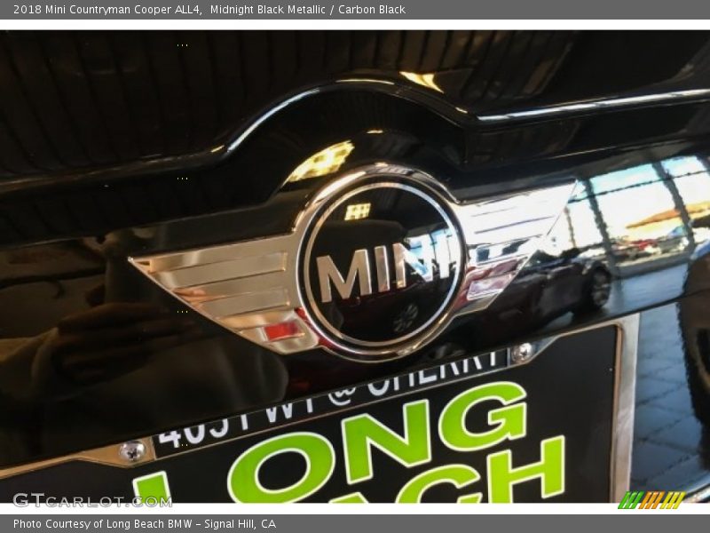 Midnight Black Metallic / Carbon Black 2018 Mini Countryman Cooper ALL4