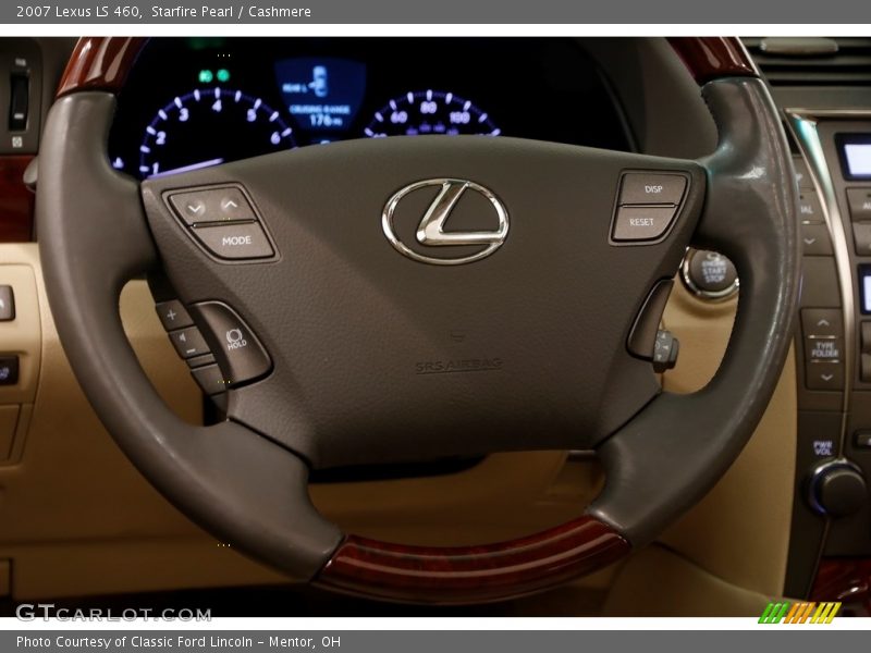 Starfire Pearl / Cashmere 2007 Lexus LS 460