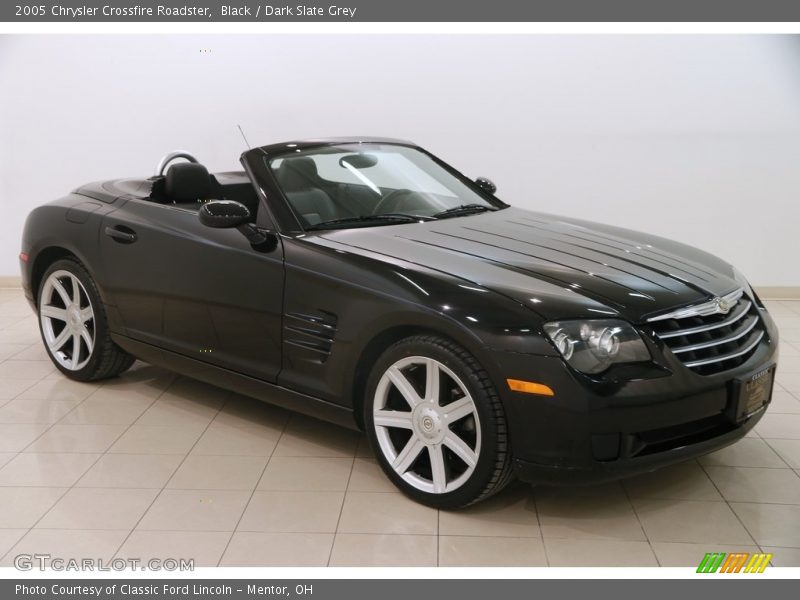 Black / Dark Slate Grey 2005 Chrysler Crossfire Roadster