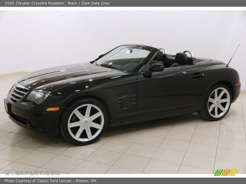 Black / Dark Slate Grey 2005 Chrysler Crossfire Roadster