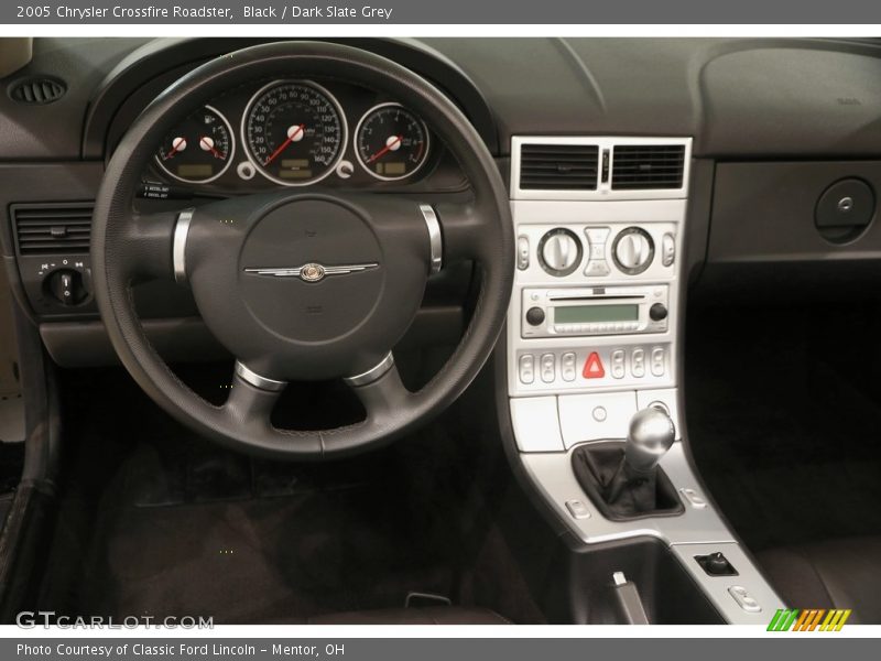 Black / Dark Slate Grey 2005 Chrysler Crossfire Roadster