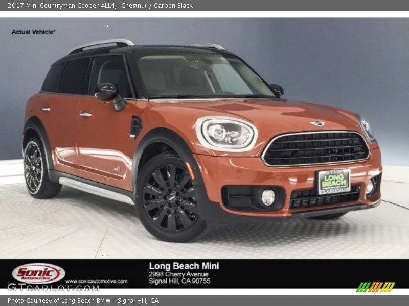 Chestnut / Carbon Black 2017 Mini Countryman Cooper ALL4