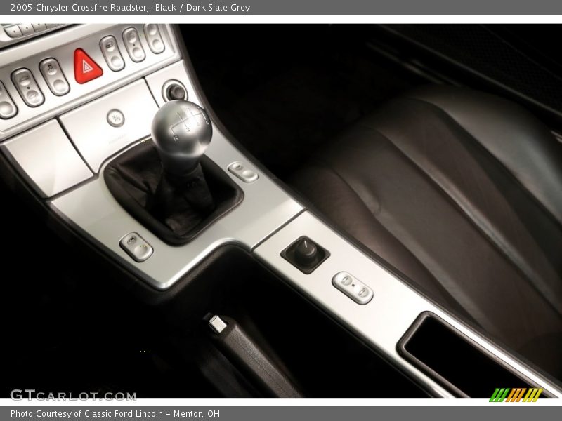 Black / Dark Slate Grey 2005 Chrysler Crossfire Roadster