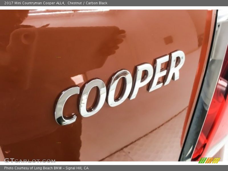 Chestnut / Carbon Black 2017 Mini Countryman Cooper ALL4