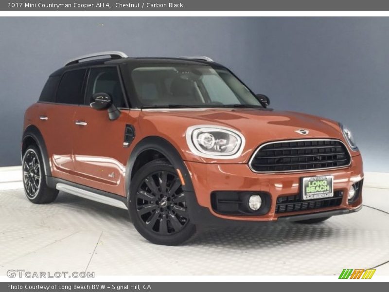 Chestnut / Carbon Black 2017 Mini Countryman Cooper ALL4