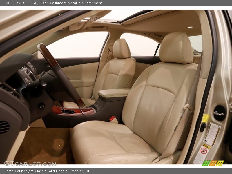 Satin Cashmere Metallic / Parchment 2012 Lexus ES 350