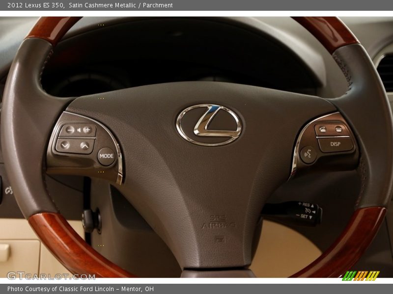 Satin Cashmere Metallic / Parchment 2012 Lexus ES 350