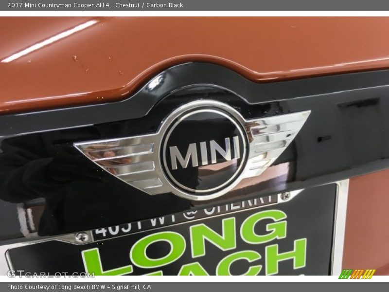 Chestnut / Carbon Black 2017 Mini Countryman Cooper ALL4