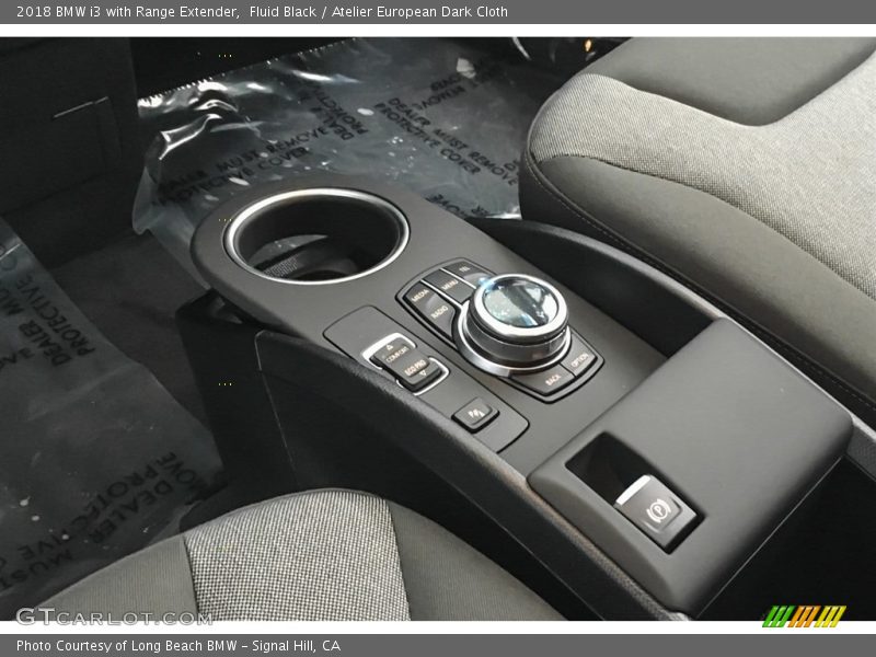 Fluid Black / Atelier European Dark Cloth 2018 BMW i3 with Range Extender