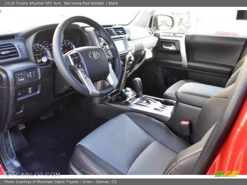 Barcelona Red Metallic / Black 2018 Toyota 4Runner SR5 4x4