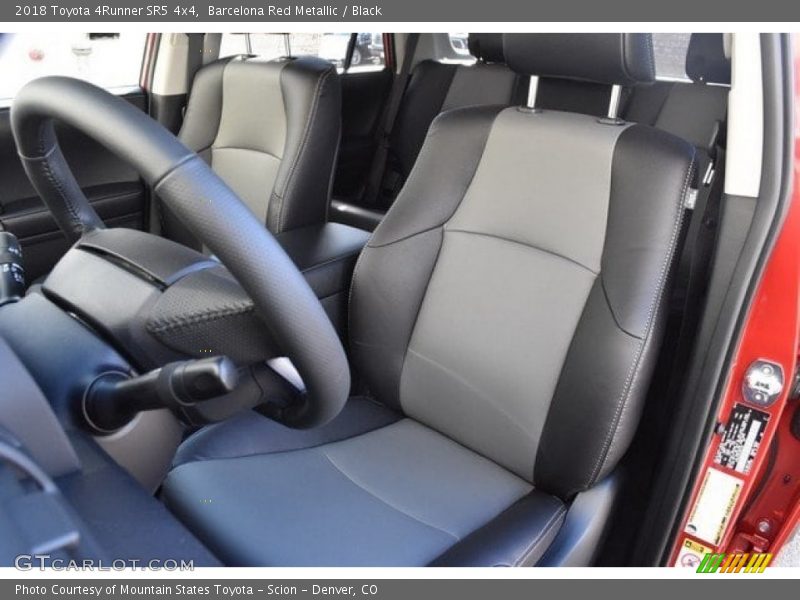 Barcelona Red Metallic / Black 2018 Toyota 4Runner SR5 4x4