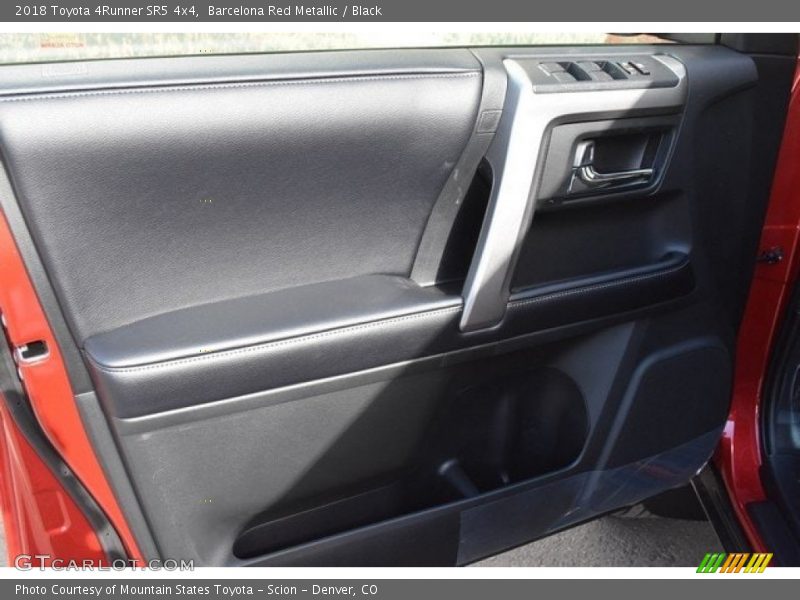 Barcelona Red Metallic / Black 2018 Toyota 4Runner SR5 4x4