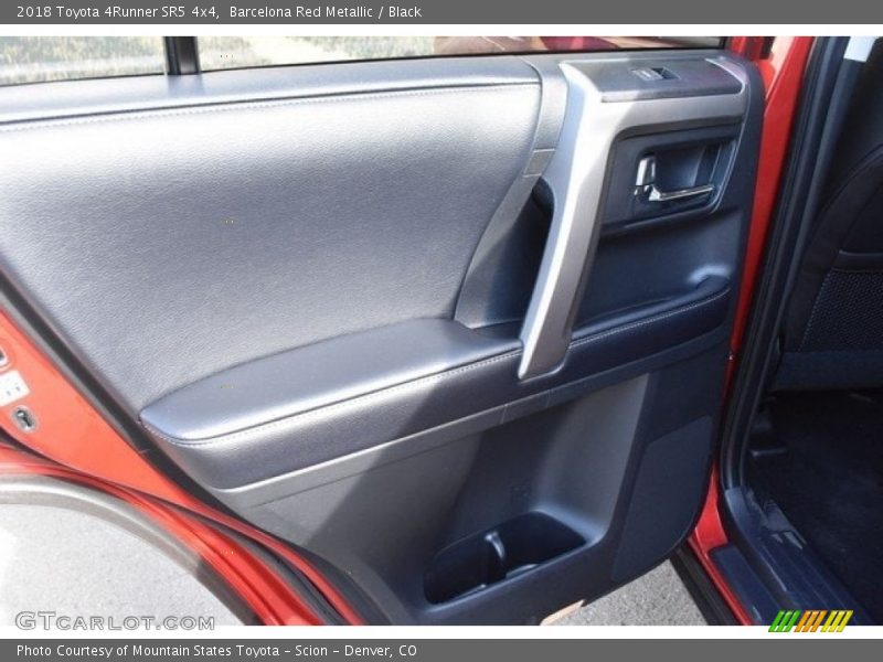 Barcelona Red Metallic / Black 2018 Toyota 4Runner SR5 4x4