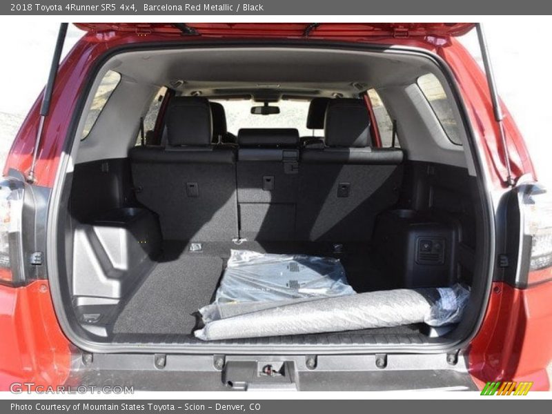 Barcelona Red Metallic / Black 2018 Toyota 4Runner SR5 4x4