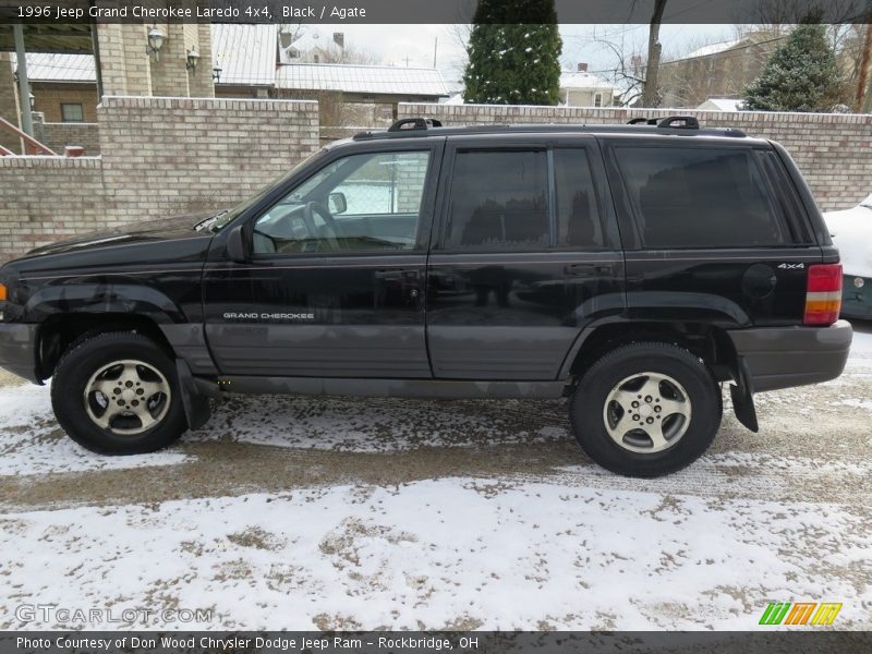 Black / Agate 1996 Jeep Grand Cherokee Laredo 4x4