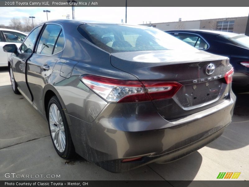 Predawn Gray Mica / Ash 2018 Toyota Camry XLE