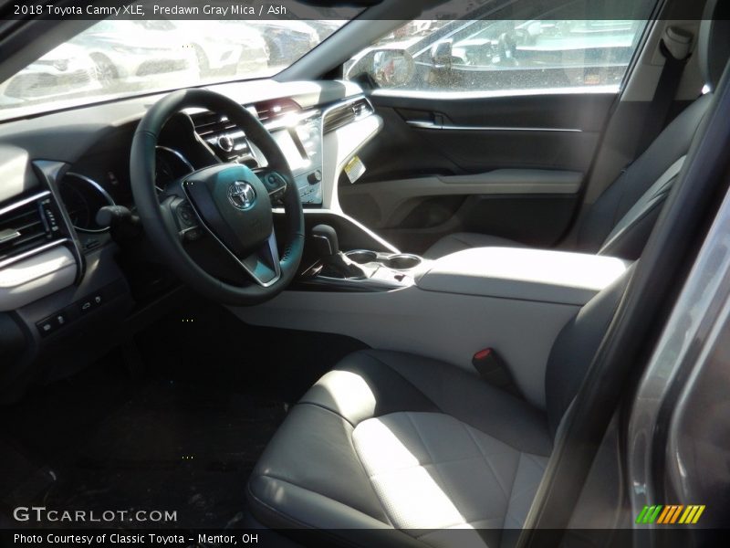 Predawn Gray Mica / Ash 2018 Toyota Camry XLE