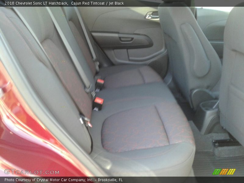 Cajun Red Tintcoat / Jet Black 2018 Chevrolet Sonic LT Hatchback