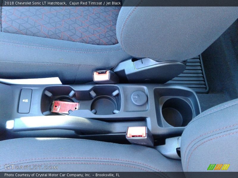 Cajun Red Tintcoat / Jet Black 2018 Chevrolet Sonic LT Hatchback