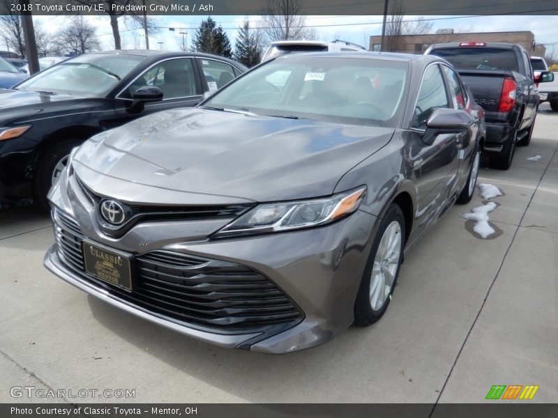 Predawn Gray Mica / Ash 2018 Toyota Camry LE